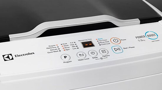 Electrolux Easy to use washing machine programs